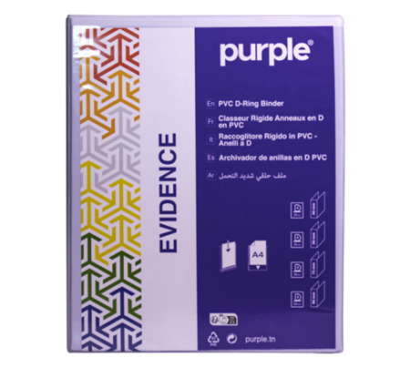 CLASSEUR PERSONNALISABLE DOS 50 EVIDENCE