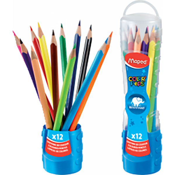 CRAYON COUL DE TUBE 12