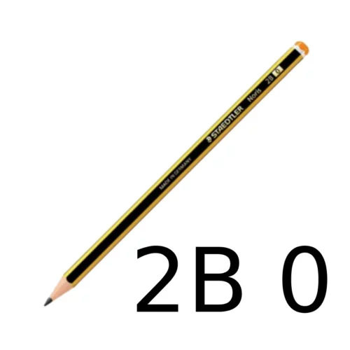 CRAYON NOIR 2B=0 STAEDTLER