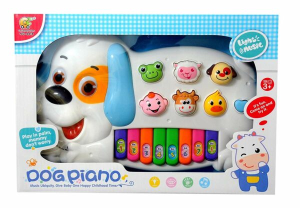 DOG MUSICAL PIANO