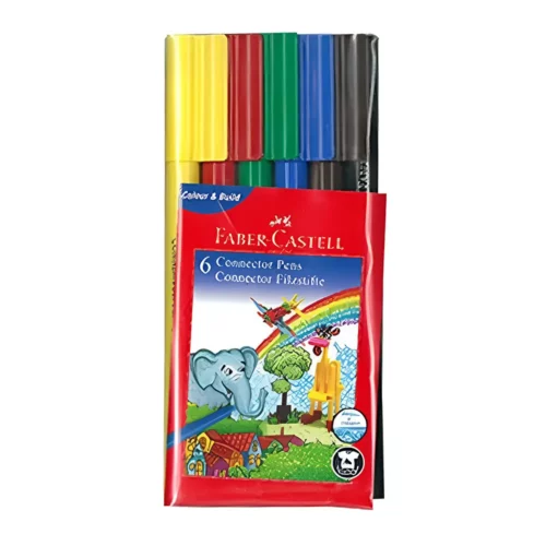 POCH FEUTRE DE 6 FABER CASTELL