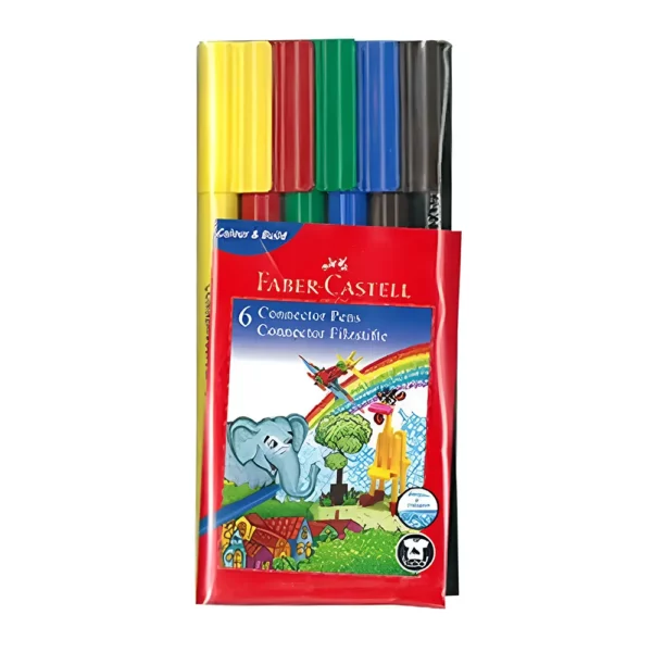 POCH FEUTRE DE 6 FABER CASTELL