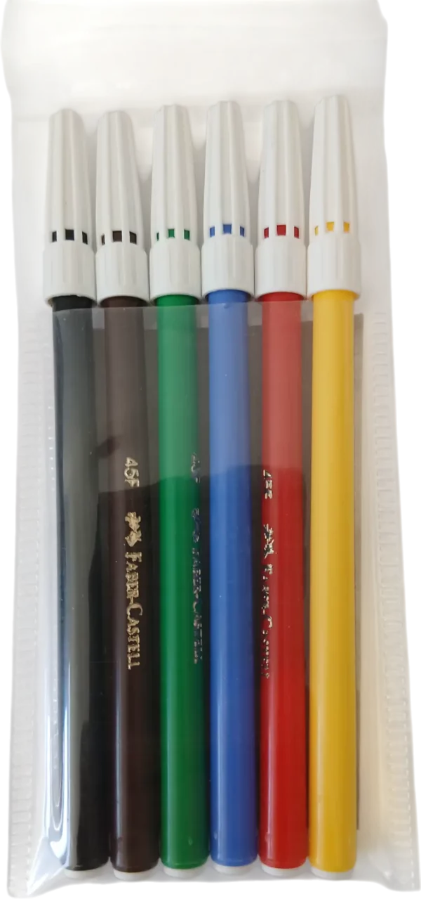 POCH FEUTRE DE 6 FABER CASTELL