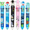 STYLO A BILLE 6 COUL FANTASIE