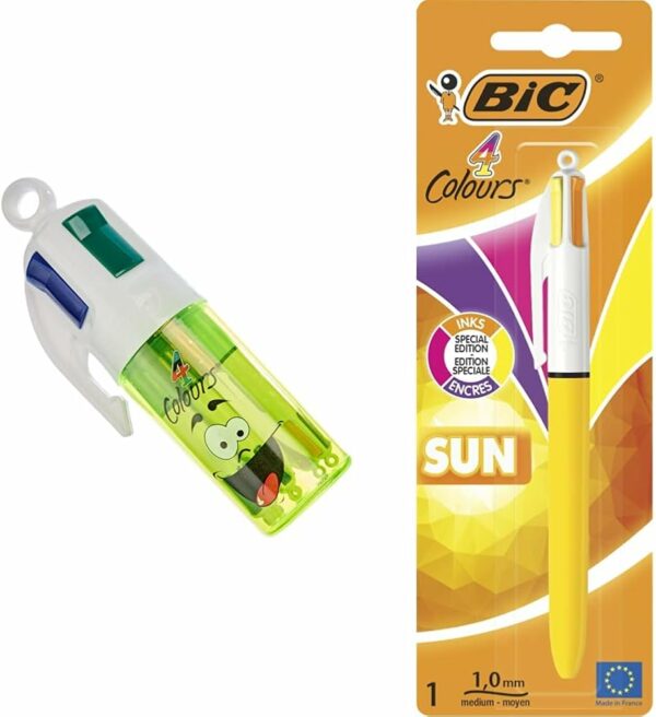 STYLO A BILLE 6 COUL FANTASIE