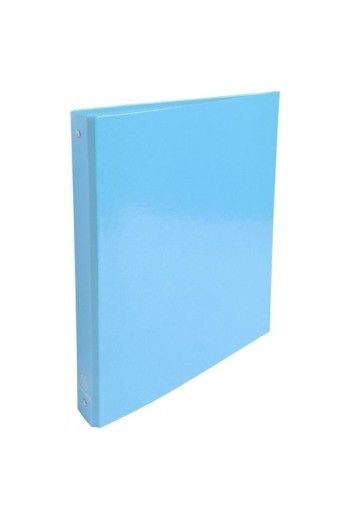 CLASSEUR 4A CARTONNE DUO BLEU PASTEL