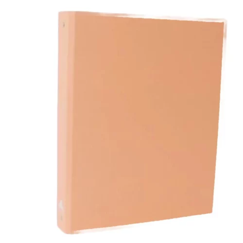 CLASSEUR 4A CARTONNE D40 PASTEL SAUMON