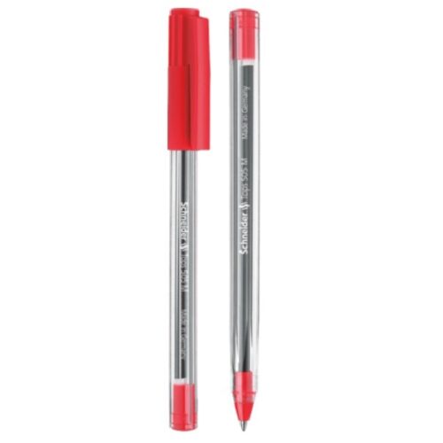 STYLO A BILLE SCHNEIDER ROUGE