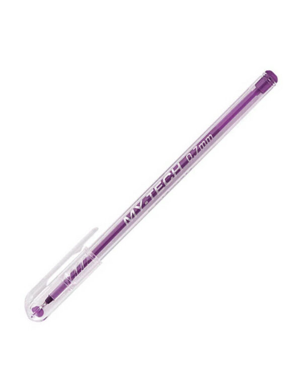 STYLO A BILLE MY TECH PENSAN VIOLET