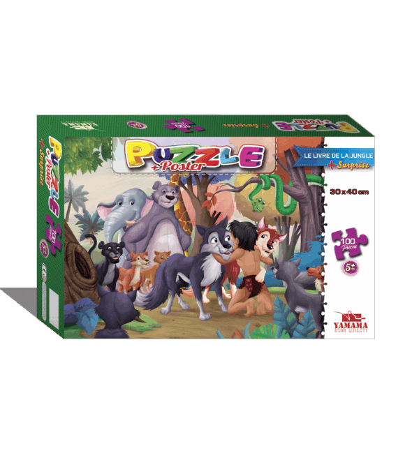 Puzzles Yamama de 100 pcs Puzzles YAMAMA DISNEY Plus Surprise 100 PCS