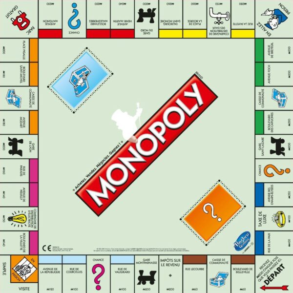 JEUX MONOPOLY VERSION FRANCAISE