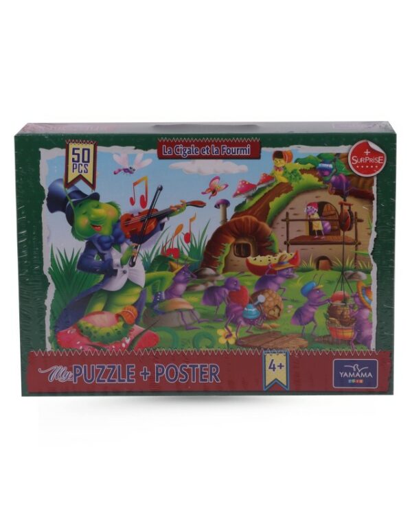 Puzzles YAMAMA Plus Surprise 50 PCS